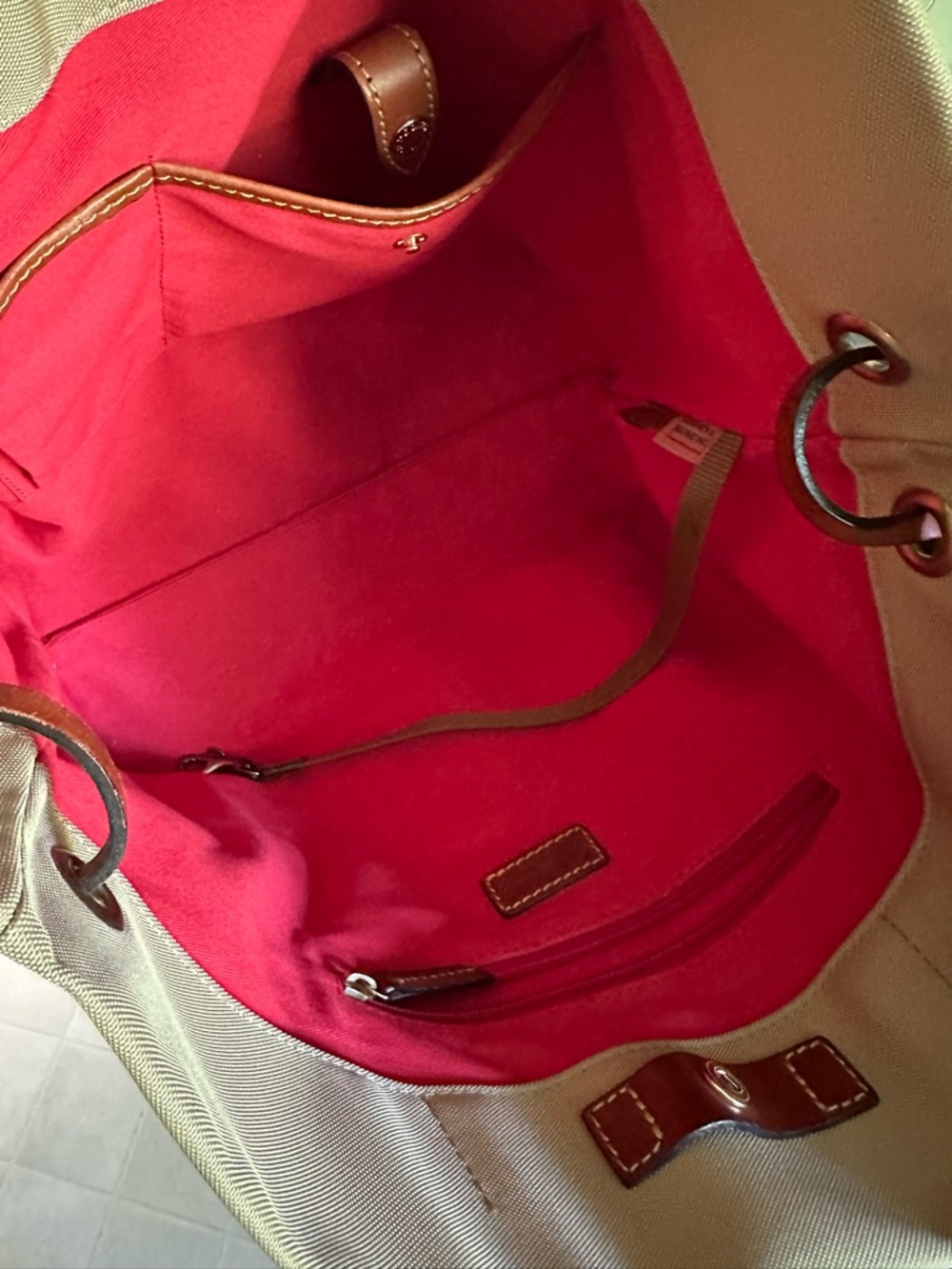 Dooney & Bourke Boat Tote - Picture 3 of 8